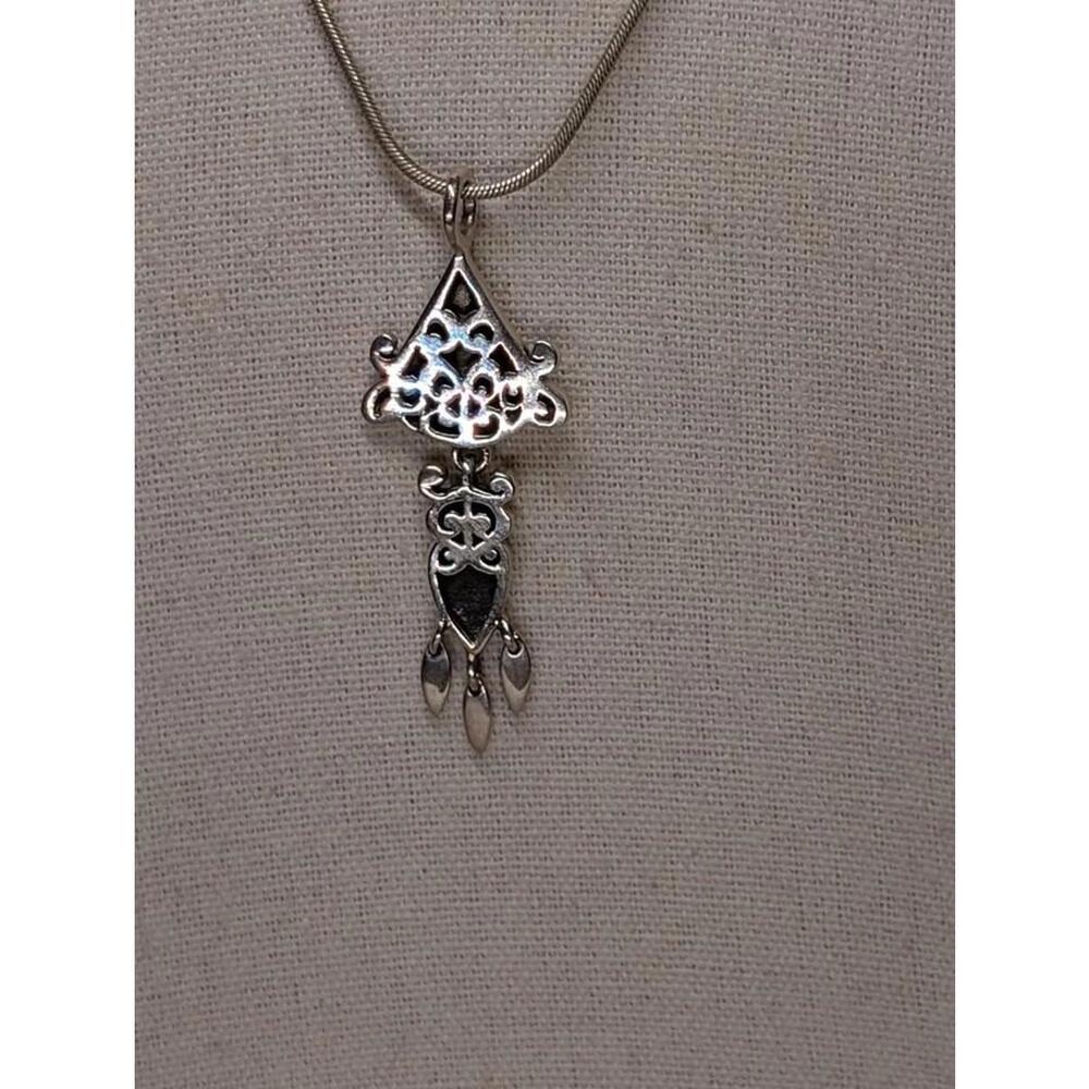 Vintage Barse Sterling Silver 7g 925 Dangle Pendant